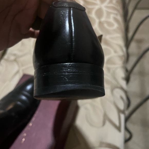 Mezlan Black Leather Oxfords